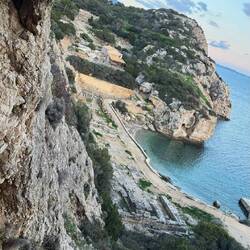 Guter Ausblick von hier auf die Archeological Site of Heraion at Perachora