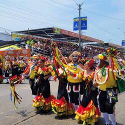 Uno de los disfraces típicos de Barranquilla