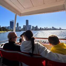 Noch ungestörtes Fährvergnügen...