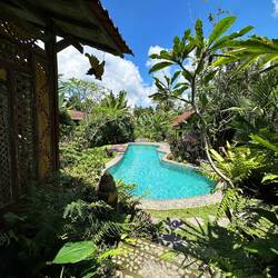 Hati Suci Rustic Retreat pool