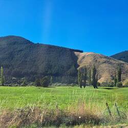 The drive was beautiful.