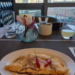 Omelette - they had chillies