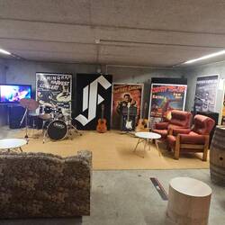 Interesting room in the wine cellar