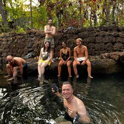 Kleine geheime Oase mit frischem (!) Quellwasser und vielen Putzerfischchen