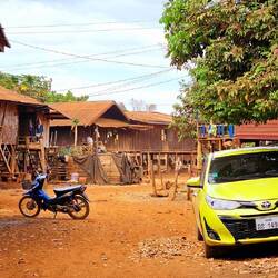 Das Auto gehört einem Touri.