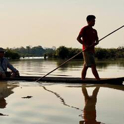 Das Boot liegt etwas tiefer - warum nur?