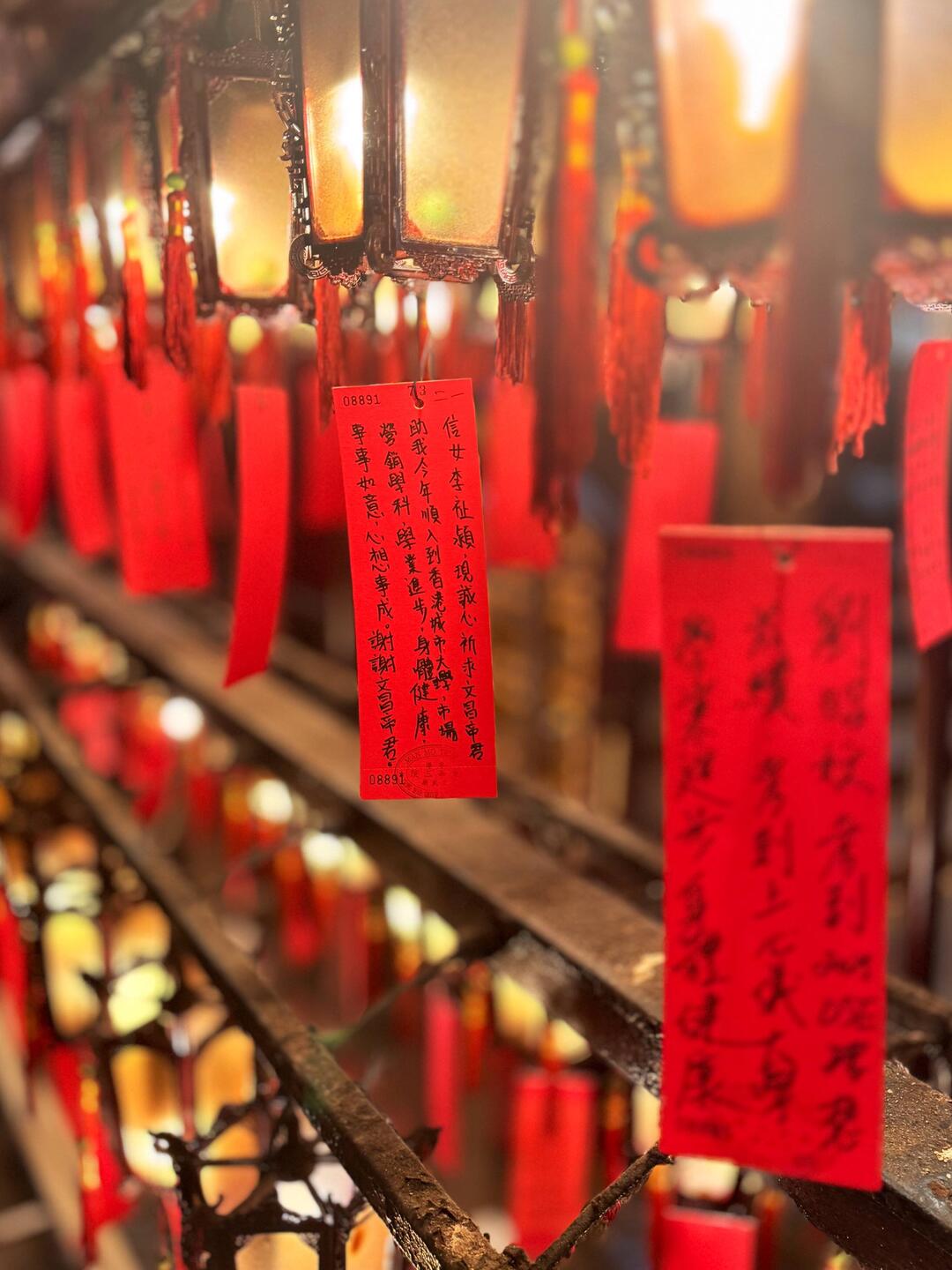 Wünsche im Kloster...