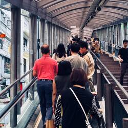 Die angeblich längste Rolltreppe der Welt