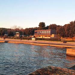 Porto Sole im Sonnenuntergang