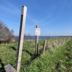 ...auch der nächste Aufgang ist gesperrt....