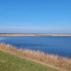 ....und dahinter das Amstelmeer.