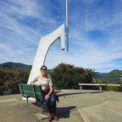 Le km 0 de la Nouvelle Zélande se trouve sur Botanical Hill près de Nelson