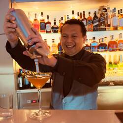 Our favorite bartender in Cellar Masters