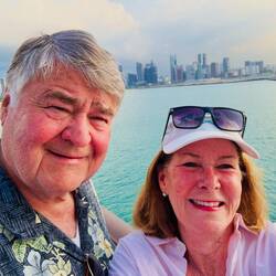 Two happy travelers, vowing to return yet again.