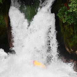 And completely submerged