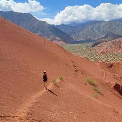 Und immer wenn wir glauben, jetzt sind wir "aber wirklich fertig" mit Felsen - sowas.....
