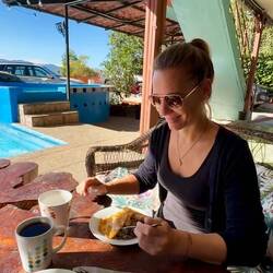 Frühstück in San José