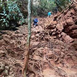 Gseht weniger steil us als dass es isch ☺️eich fast vertikal 🧗‍♀️😮‍💨