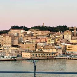 Blick auf die Altstadt Anconas