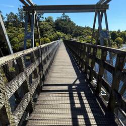 One of the many bridges around the railway tunnel