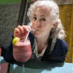 Mmmm hibiscus juice prepare to please me