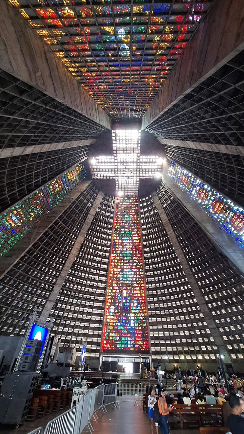 The inside of the cathedral was like nothing I'd ever seen.