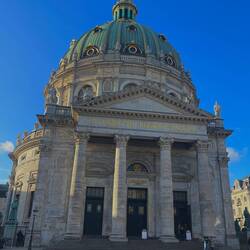 Frederiks Kirche, von innen nicht so beeindruckend wie von außen