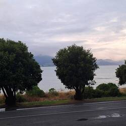 View from our lodging...