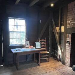 Main room in Andrew Johnson's house