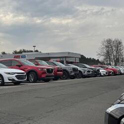 Off to Wilmington...if they can find us a car in this sea of cars?