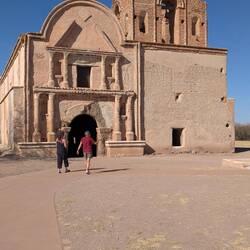 The historic Tomacacari Mission.