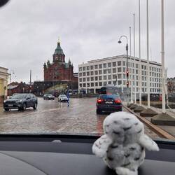 Kurze Stadtrundfahrt an den Hafen