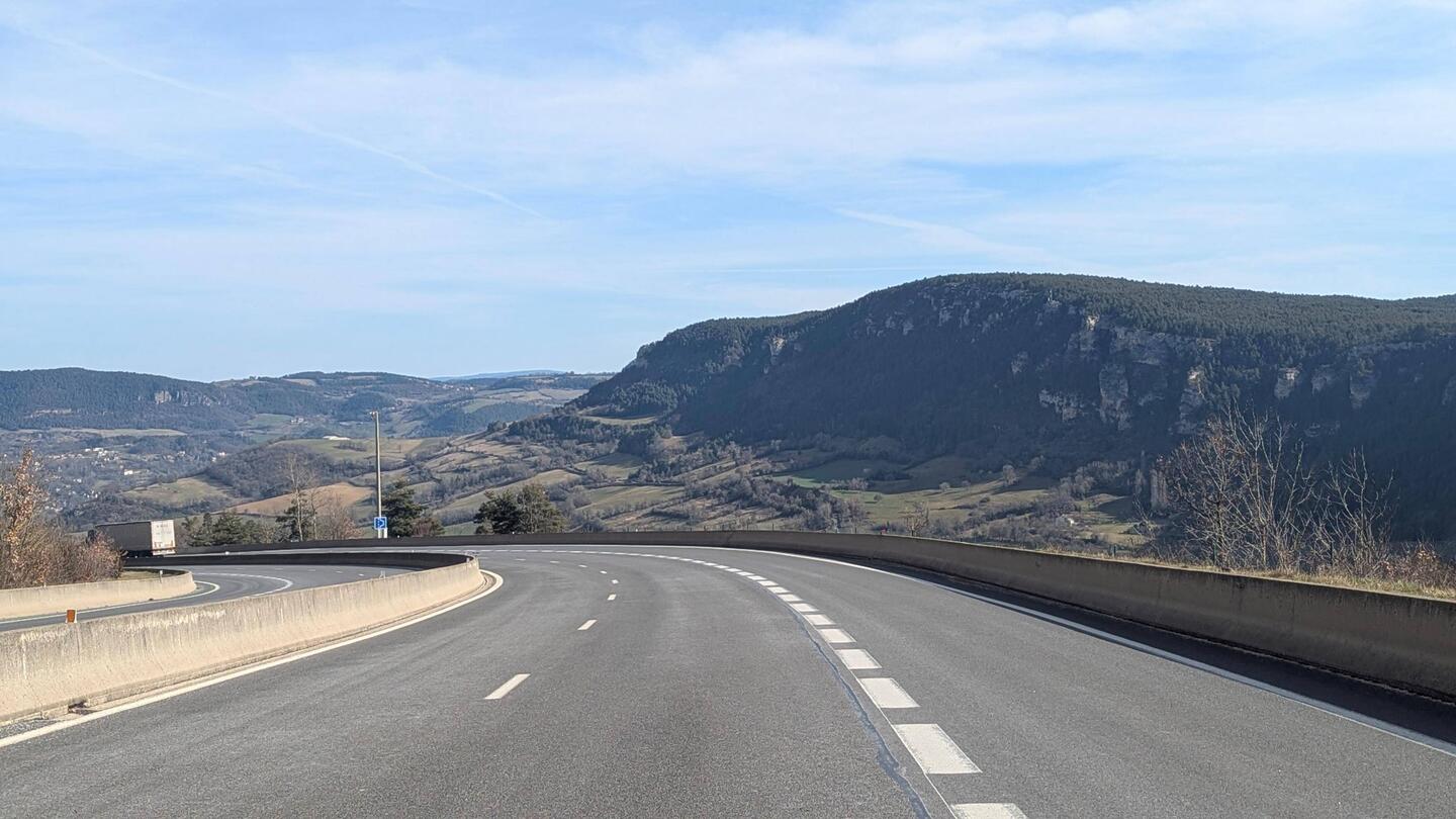 Leere Autobahn
