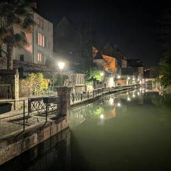 Abendstimmung am Fluss