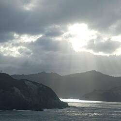 Das Meer wieder ruhiger und die Südinsel empfängt uns ganz besonders