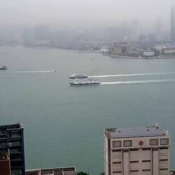 It's been foggy all day apparently