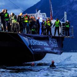 Der Norseman Xtreme Triathlon ist ein Triathlon, der nicht unter der Marke Ironman stattfindet.