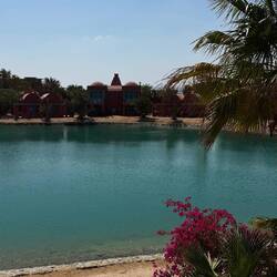 Unsere Aussicht auf die Lagune