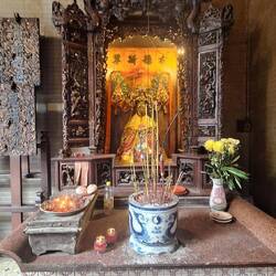 Besuch von einem chinesischen Tempel