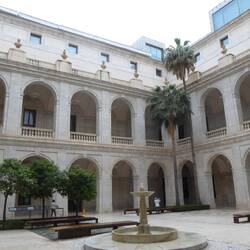 Courtyard of the museum