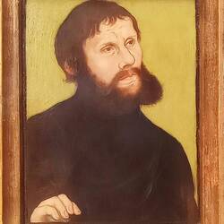 Lukas Cranach d. Ä.: Bildnis Luthers als Junker Jörg