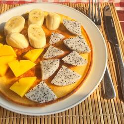 Leckere Pfannkuchen zum Abschied