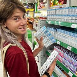 Die Auswahl an Milch ist riesig. Ungezuckerte ist aber schwer zu finden