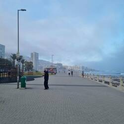 Die Strandpromenade