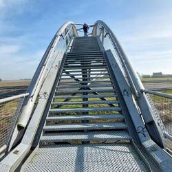 So geht's über die A 7 ins Hinterland....