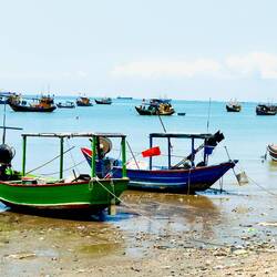 Fishing boats at the Bay of Boats