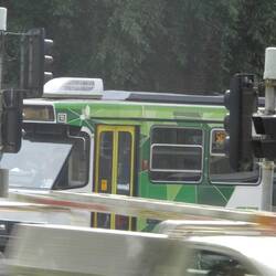 A Green tram