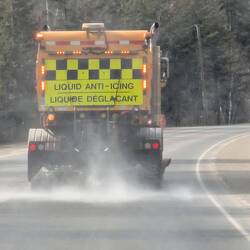 Schneeräumer ohne Schnee