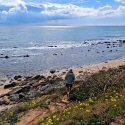 ...der lang ersehnte Strandspaziergang🥳