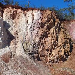 Mineralgestein und Marmor